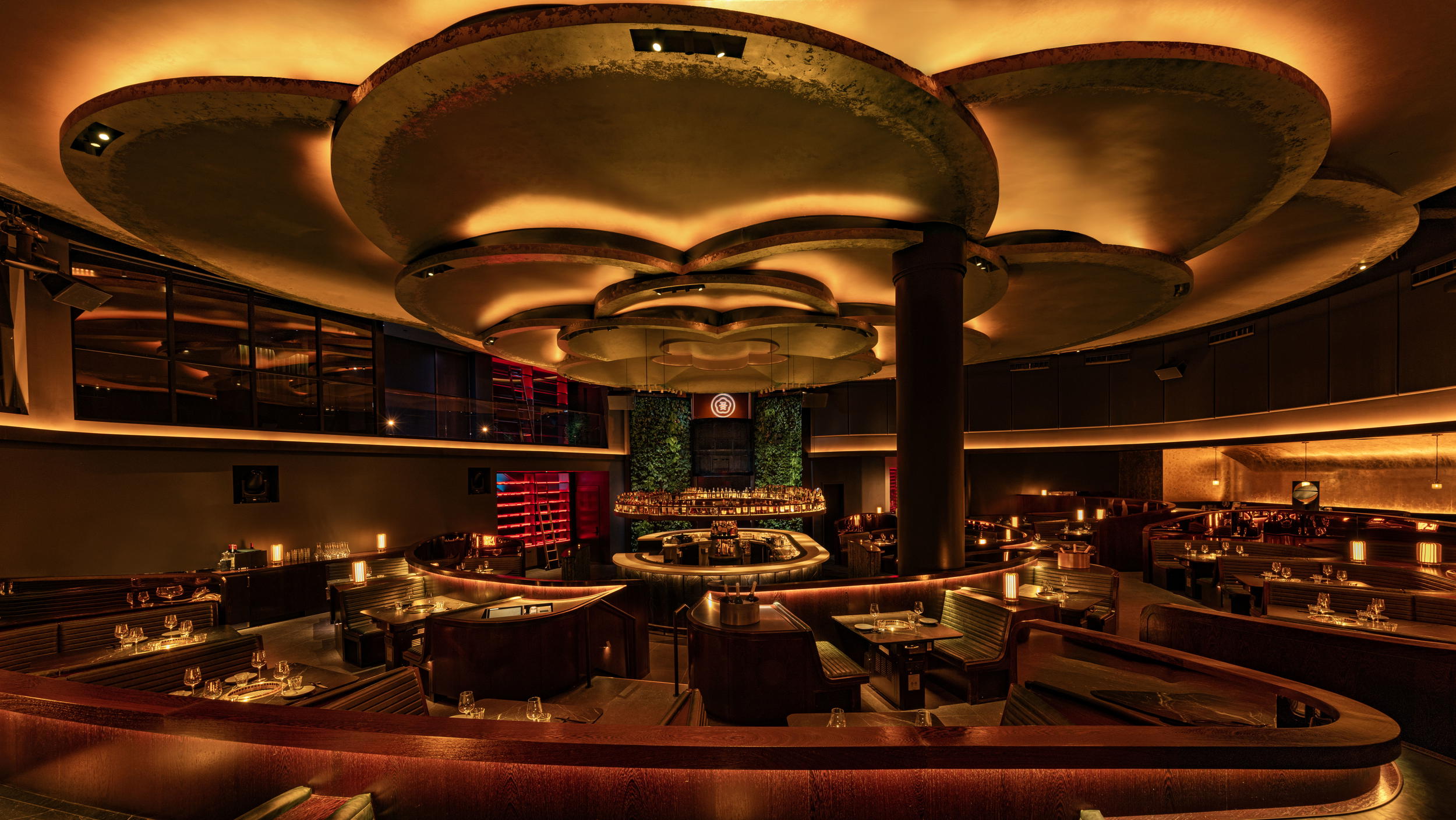 The Rockwell Group's stunning design of COTE Las Vegas includes a DJ booth, so you can eat to the beat.